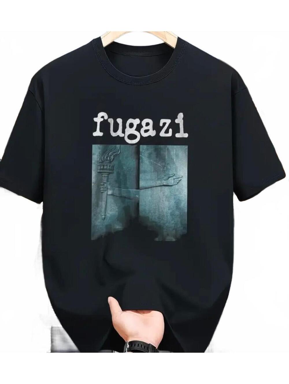 Fugazi (band) - The Argument - T-shirt - rock tee - L - black - NEW - NWOT